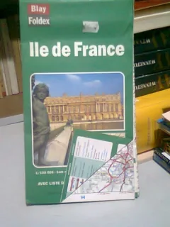 ILE DE FRANCE - HARTA TURISTICA