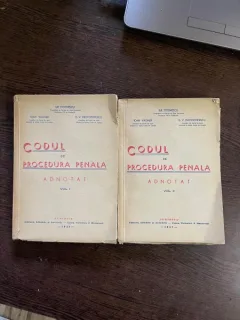 Ilie Stoenescu Codul de procedura penala adnotat (2 volume, 1947)