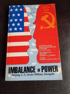 Imbalance of power, Shifting U.S.-Soviet Military Strengths - John M. Collins  (carte in limba engleza)