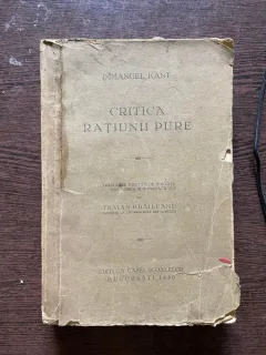 Immanuel Kant Critica Ratiunii Pure prefata de Traian Braileanu (1930)