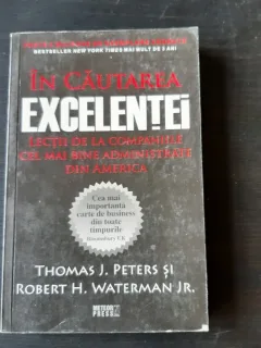 In cautarea excelentei , Thomas J. Peters