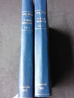 IN SERVICIUL MARESALULUI - LARRY WATTS  2 VOLUME, CARTI LITOGRAFIATE