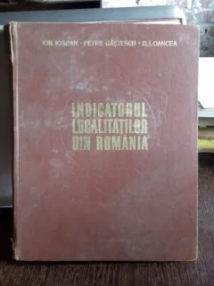 Indicatorul localitatilor din Romania - IORDAN ION