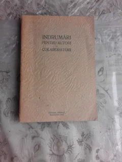 INDRUMARI PENTRU AUTORI SI COLABORATORI