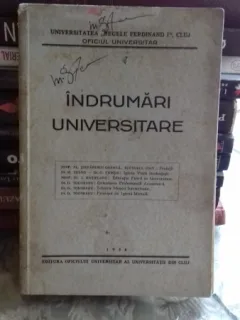 INDRUMARI UNIVERSITARE - FL. ŞTEFĂNESCU-GOANGĂ