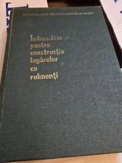 Indrumator pentru constructia lagarelor cu rulmenti