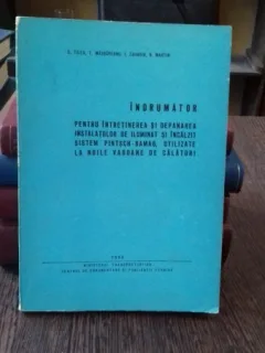 INDRUMATOR PENTRU INTRETINEREA SI DEPANAREA INSTALATIILOR DE ILUMINAT SI INCALZIT SISTEM PINTSCH BAMAG, UTILIZATE LA NOILE VAGOANE DE CALATORI