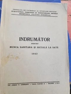 Indrumator pentru Munca Santara si Sociala la sate
