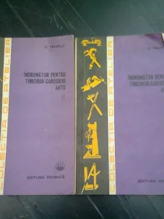 INDRUMATOR PENTRU TINICHIGII-CAROSIERI AUTO - H. FREIFELD  2 VOLUME