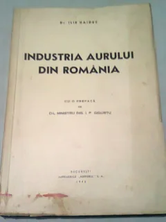 INDUSTRIA AURULUI DIN ROMANIA - ILIE HAIDUC