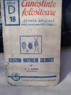Industria materiilor colorante - G.A. Florea