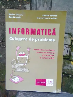 INFORMATICA. CULEGERE DE PROBLEME - RODICA CHERCIU