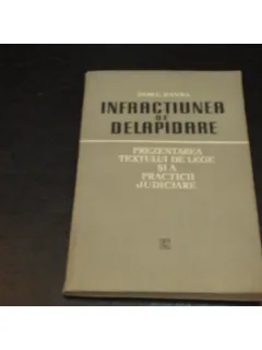 INFRACTIUNEA DE DELAPIDARE - DORU PAVEL