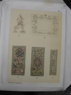 INITIALE,LITERE,ORNATE,CHENARE SI INFLORITURI DIN DOCUMENTE MUNTENE SI MOLDOVENE DIN VEACUL XVII-LEA SI XVIII LEA
