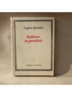 Initiere in poetica , Eugeniu Sperantia , 1968