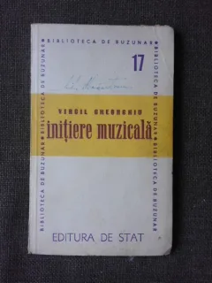 INITIERE MUZICALA - VIRGIL GHEORGHIU