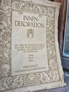 Innen-dekoration Die Gesamte Wohnungskunst in bild und wort (1930)