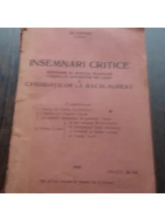 INSEMNARI CRITICE - AL.EPURE