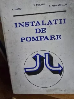 INSTALATII DE POMPARE - I. SANTAU