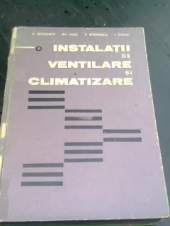 INSTALATII DE VENTILARE SI CLIMATIZARE - N. NICULESCU