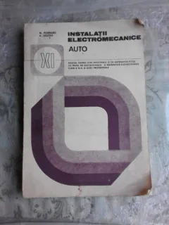INSTALATII ELECTROMECANICE  AUTO - M. POENARU