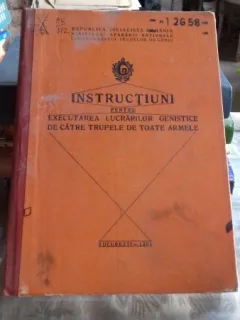 INSTRUCTIUNI PENTRU EXECUTAREA LUCRARILOR GENISTICE DE CATRE TRUPELE DE TOATE ARMELE-LOC-MAJOR NECULAI VIZITIU