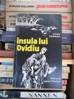 INSULA LUI OVIDIU , TITUS CERGAU , AUTOGRAF
