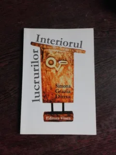 INTERIORUL LUCRURILOR - SIMONA GRAZIA DIMA  (POEZIE, CARTE CU DEDICATIE)