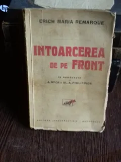 INTOARCEREA DE PE FRONT - ERICH MARIA REMARQUE