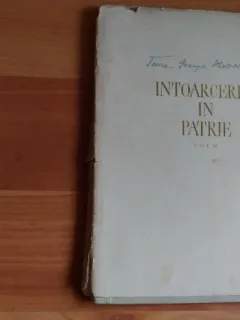 INTOARCEREA DIN PATRIE-TOMA GEORGE MAIORESCU