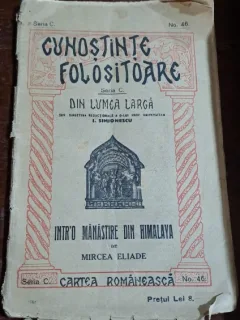 Intr-o manastire din Himalaya - Mircea Eliade