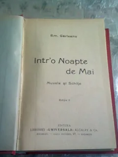 INTR-O NOAPTE DE MAI - EMIL GARLEANU