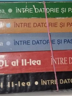 INTRE DATORIE SI PASIUNE , INSEMNARI ZILNICE , VOL. II - VI CAROL II , 1995