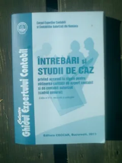 Intrebari si studii de caz privind accesul la stagiul pentru obtinerea calitatii de expert contabil si de contabil autorizat - Nadia Marinescu