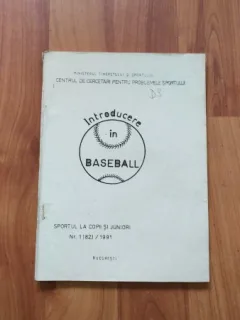 INTRODUCERE IN BASEBALL - ARCHIE P. ALLEN