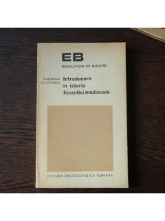 INTRODUCERE IN ISTORIA FILOZOFIEI MEDIEVALE