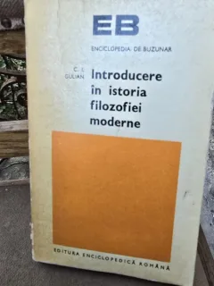 Introducere in istoria filozofiei modenre - C. I. Gulian