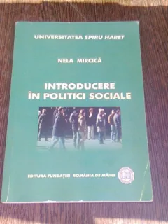 INTRODUCERE IN POLITICI SOCIALE - NELA MIRCICA