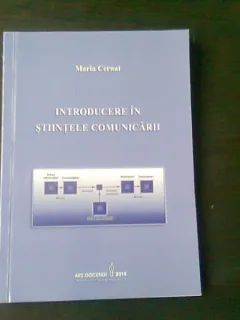 INTRODUCERE IN STIINTELE COMUNICARII - MARIN CERNAT, CU DEDICATIA AUTORULUI