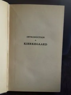 INTRODUCTION A KIERKEGAARD - R. JOLIVET