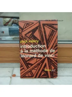 Introduction a la methode de Leonard da Vinci , Paul Valery , 1957