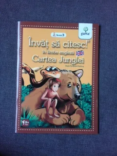 INVAT SA CITESC! IN LIMBA ENGLEZA CARTEA JUNGLEI
