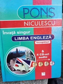 Invata singur limba engleza  cu 4 CD-uri