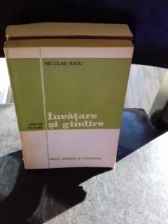 INVATARE SI GANDIRE - NICOLAE RADU