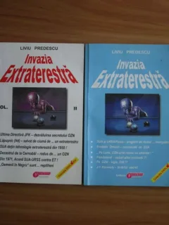 INVAZIA EXTRATERESTRA - LIVIU PREDESCU  2 VOLUME
