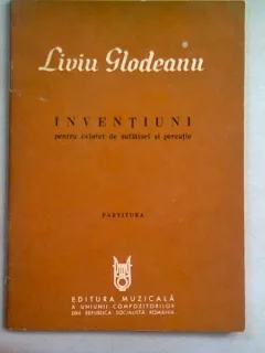 INVENTIUNI PENTRU CVINTET DE SUFLATORI SI PERCUTIE - LIVIU GLODEANU  (PARTITURA)