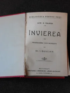 INVIEREA - TOSTOI, REVOLUTIONARII - TOLSTOI, SONATA KREUTZER - TOLSTOI, MUZICANTUL ORB - KOROLENKO  4 CARTI COLIGATE