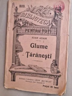 Ioan Adam - Glume Taranesti