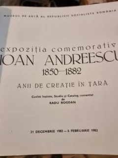 Ioan Andreescu - Anii de Creatie in tara 1850-1882
