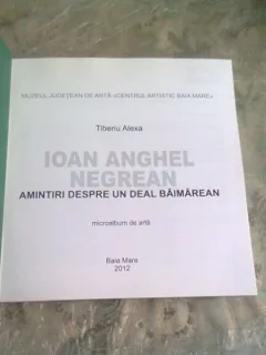 IOAN ANGHEL NEGREAN, MICROALBUM DE ARTA - TIBERIU ALEXA